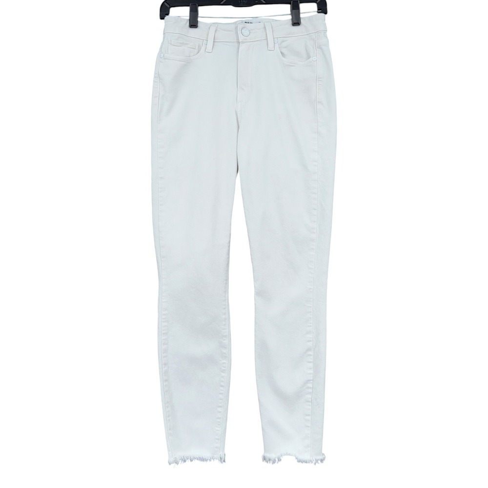 PAIGE‎ Hoxton Ankle Women 28 Cotton White Skinny Jeans